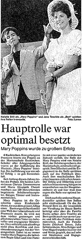 Zeitungsausschnitt